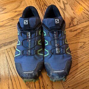 Salomon Speed Cross 4 waterproof trail running shoes, size women's 7